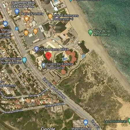 Km 0, Pisos Estudios - Planta Baja - 100m De La Playa - Flats - Ground Floor - 100m From The Beach, Cada Con Bicis&tabla Sup, Piscina&pádel&tenis&más - Each With Bikes&sup Board, Pool&paddle&tennis&more * La Manga del Mar Menor
