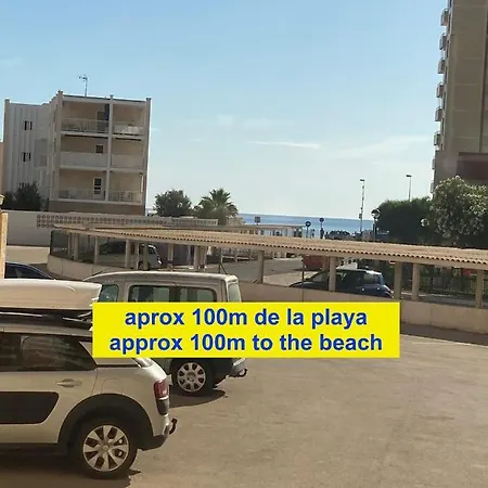 Km 0, Pisos Estudios - Planta Baja - 100m De La Playa - Flats - Ground Floor - 100m From The Beach, Cada Con Bicis & Tabla Sup, Piscina & Padel & Tenis & Mas - Each With Bikes & Sup Board, Pool & Paddle & Tennis & * 라망가델마르메노