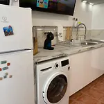 Km 0, Pisos Estudios - Planta Baja - 100m De La Playa - Flats - Ground Floor - 100m From The Beach, Cada Con Bicis & Tabla Sup, Piscina & Padel & Tenis & Mas - Each With Bikes & Sup Board, Pool & Paddle & Tennis &