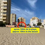 Km 0, Pisos Estudios - Planta Baja - 100m De La Playa - Flats - Ground Floor - 100m From The Beach, Cada Con Bicis & Tabla Sup, Piscina & Padel & Tenis & Mas - Each With Bikes & Sup Board, Pool & Paddle & Tennis & *